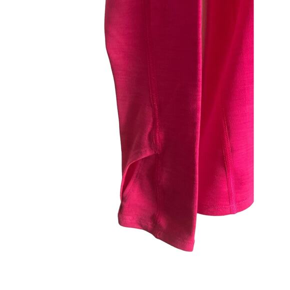 Under Armour ColdGear Fitted Pullover XS Pink Quarter-Zip Thumbholes - Picture 11 of 14